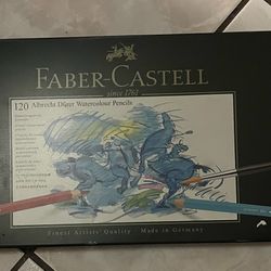 Faber-Castell Watercolor Pencils, used, 100 pencils