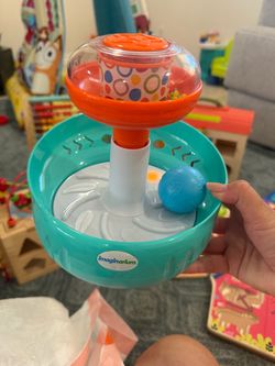 Imaginarium Press & Spin Top Baby Musical Light-Up Activity Toy