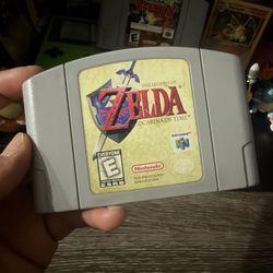 Nintendo 64 Zelda Game Good Conditions 