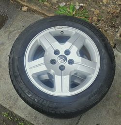 FULL SET OF 17" Dodge Rims w/ Primewell PS890 Tires 215/60R17