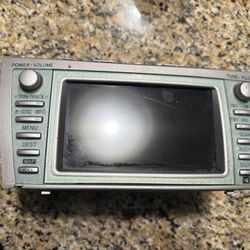 Toyota Navigation System 