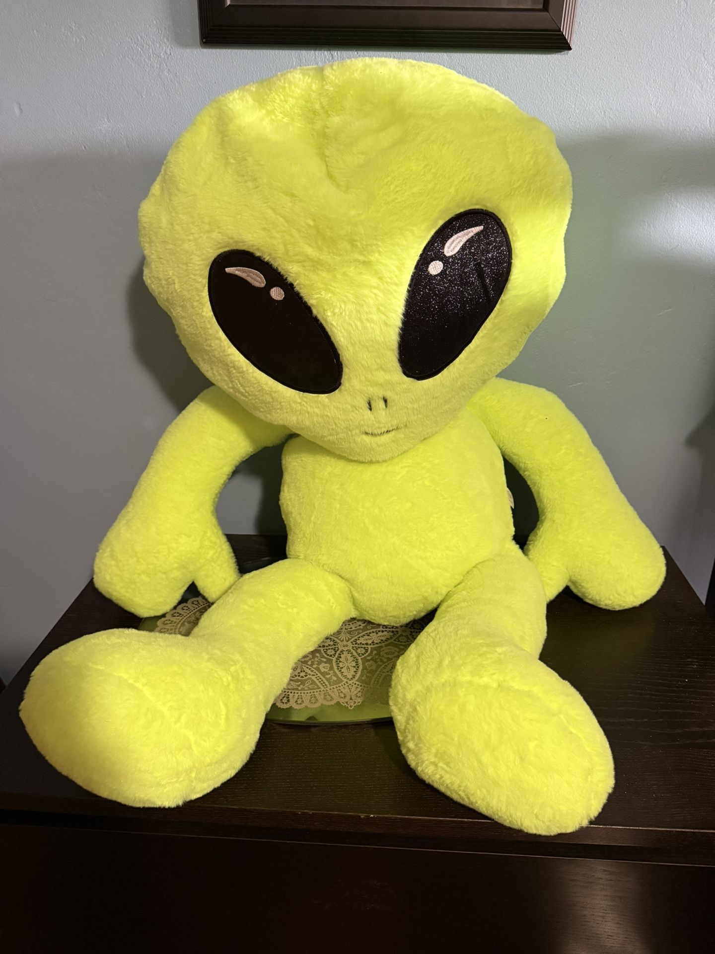 Giant alien plush
