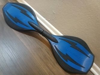 Blue and Black Ripstik Caster Board