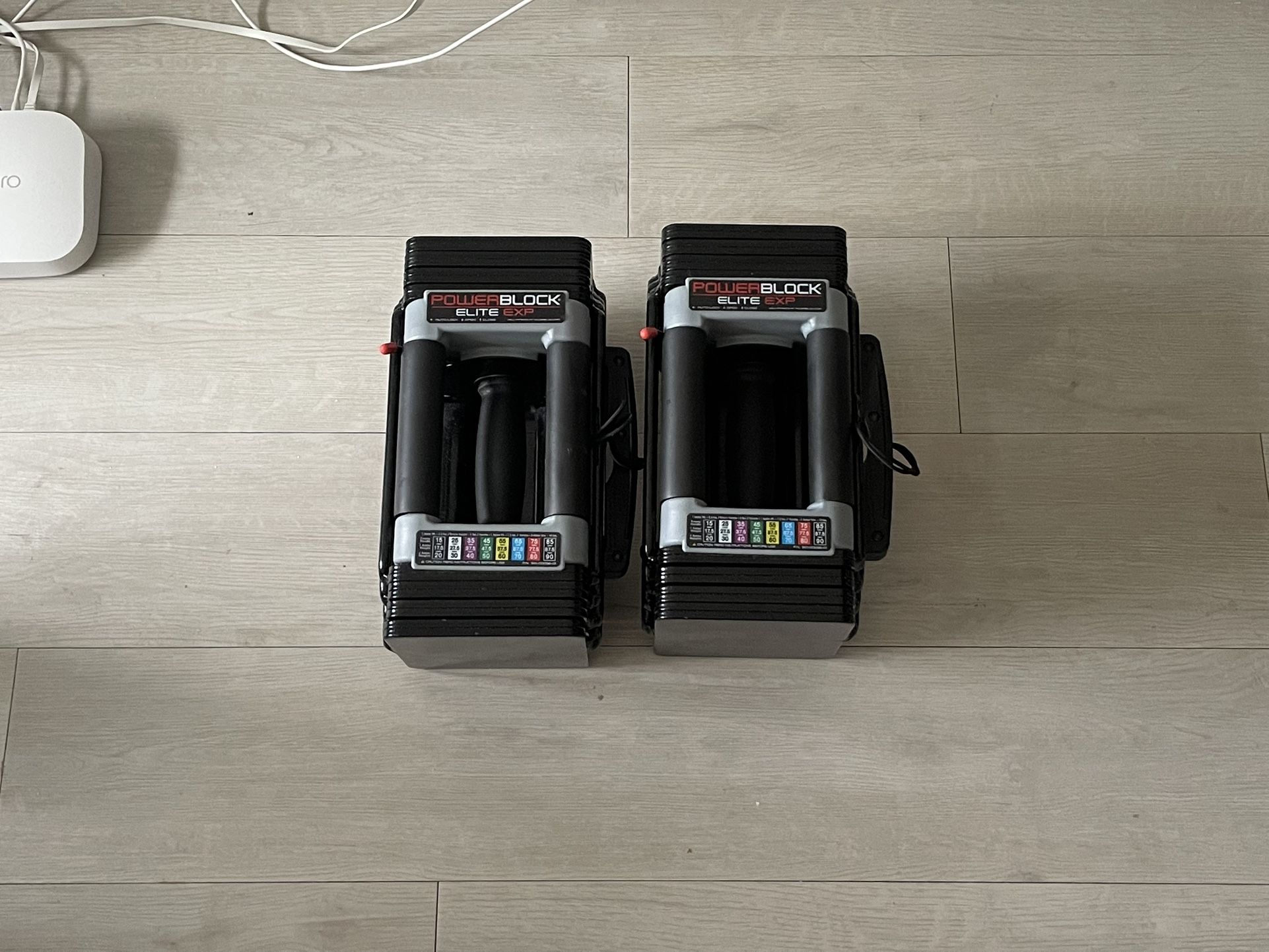Powerblock elite EXP Adjustable Dumbbells