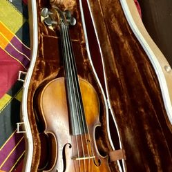 Antonio Stradivarius Cremona Copy 3/4 Size Violin in Hardshell Case