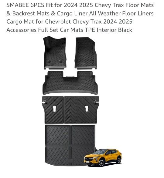 2024-2025 Chevy Trax Floor Mats