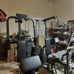 Multi-Function Home Gym Machine w/ Weight Stack – Great Condition!