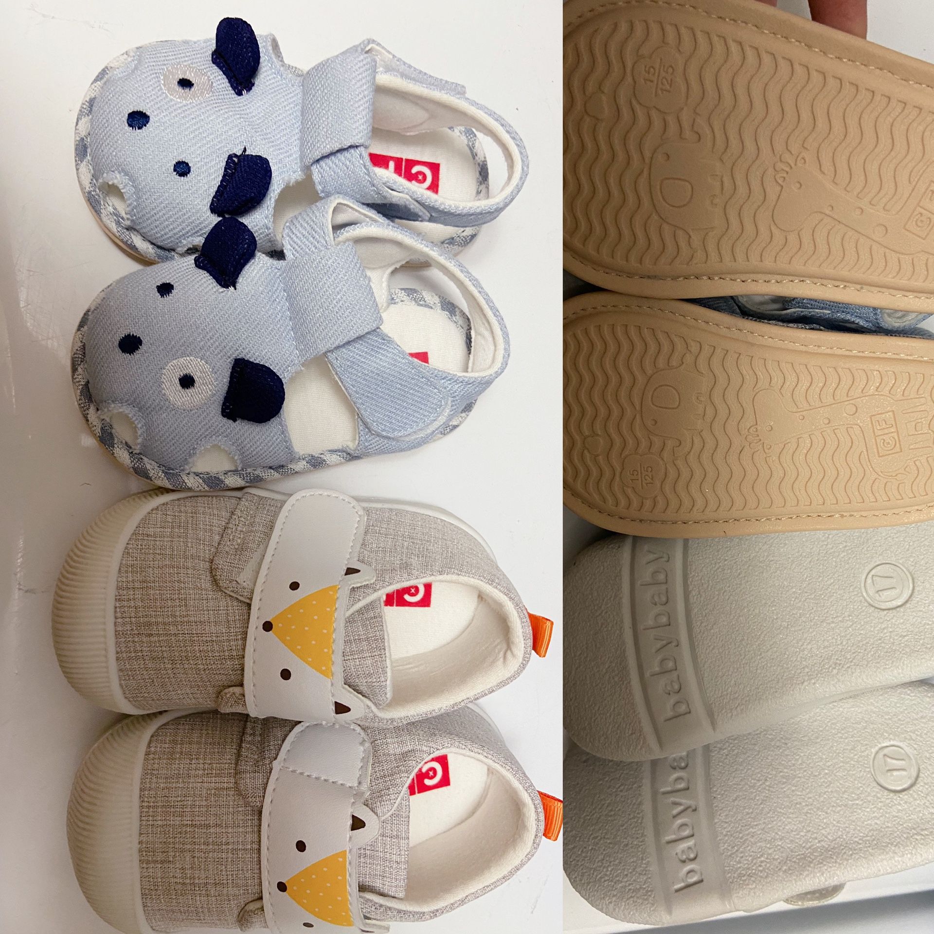 100% NEW ! First shoes- New Walkers- lightweight, flexible non-slip soles which will help your baby grip the ground.