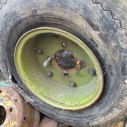 John Deere Tractor Tire Rims (x2)