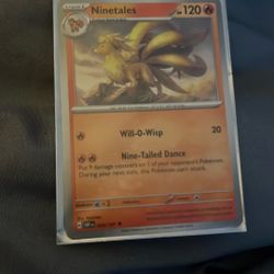 Ninetales from Obsidian Flames Collection 