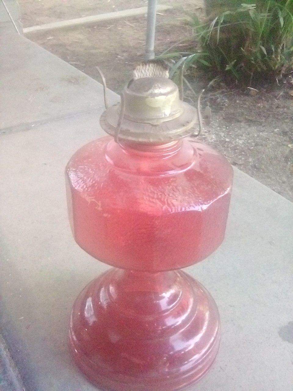 Antique Oil Lamp