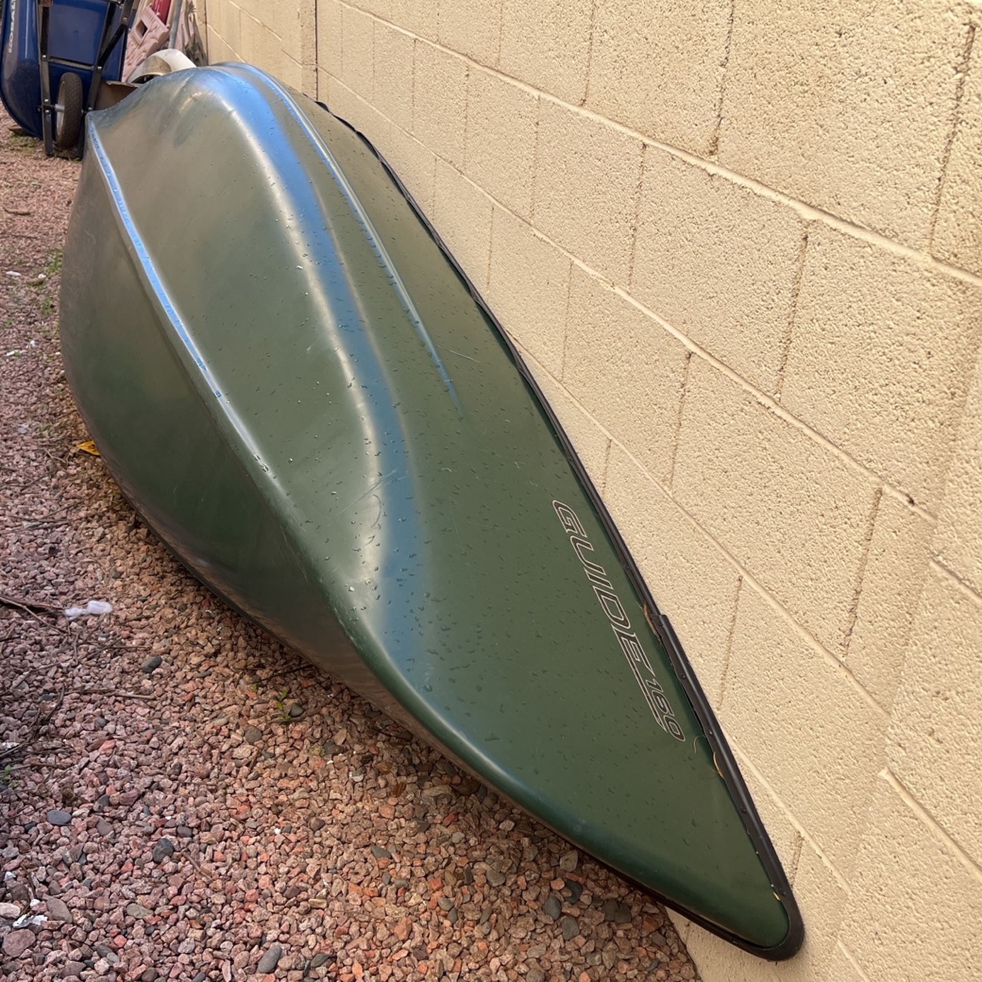 Canoe Old Town Guide 160 With Trailer