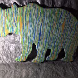 Resin Art Bear