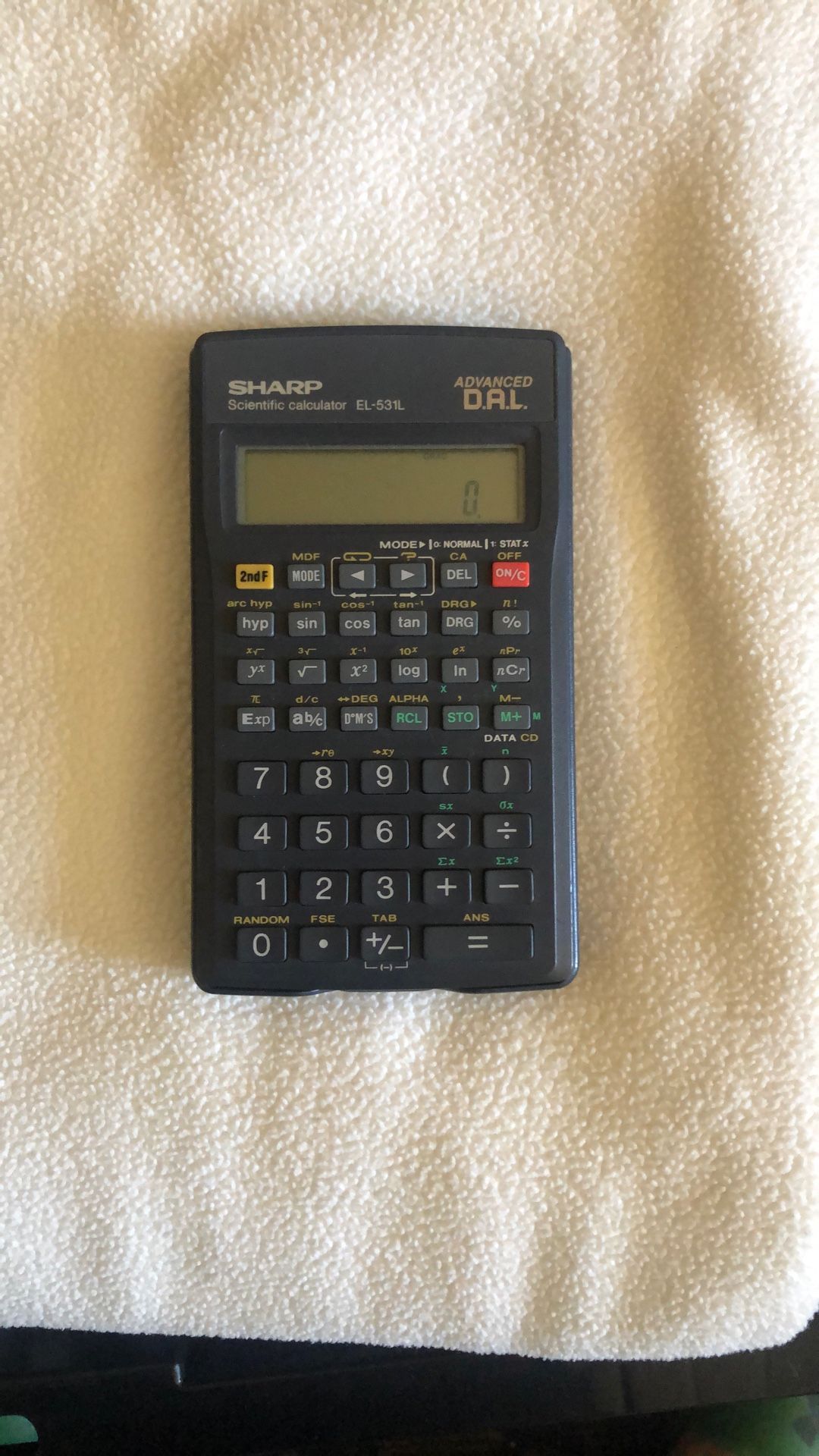 Sharp EL-531L scientific calculator