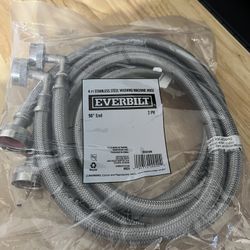 New SS EverBilt Washer Hoses 