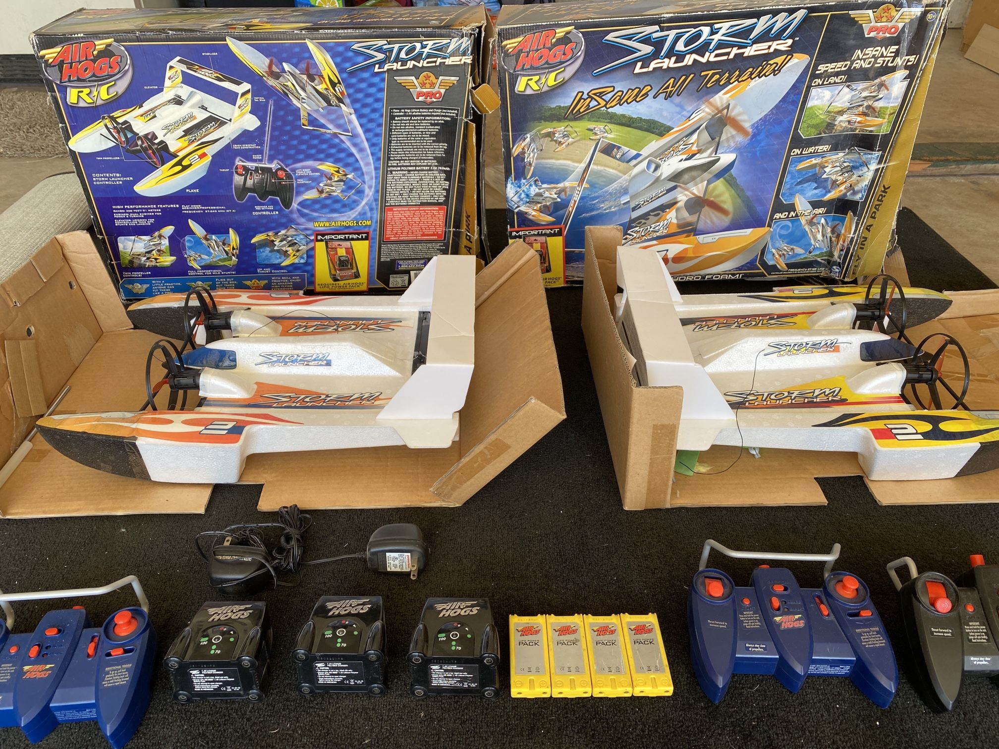 Air Hogs R/c Storm launcher Flying Boat