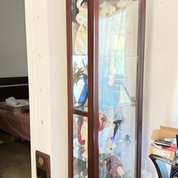 Curio Cabinet 46 L x 14 13 w x 79 3/4 H