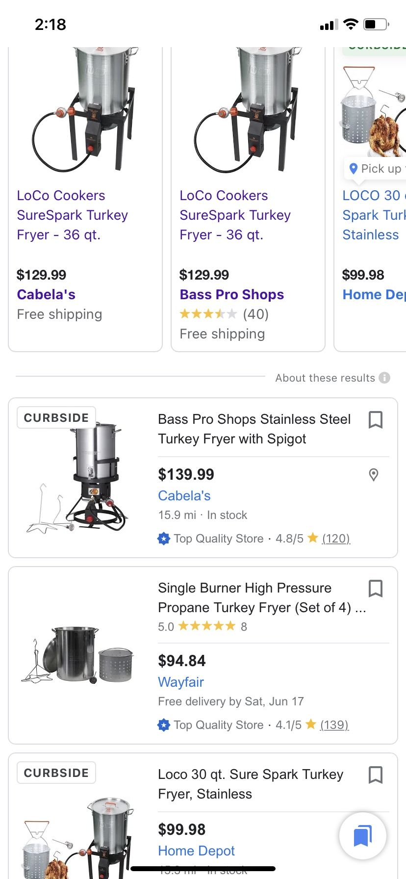 Türkiye cooker/fish fry