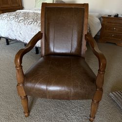 Leather Accent Chair