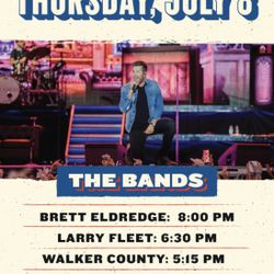 Smokehouse Bred Eldrege Concert Tickets! 