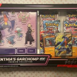 Cynthia’s Garchomp Ex premium Collection 
