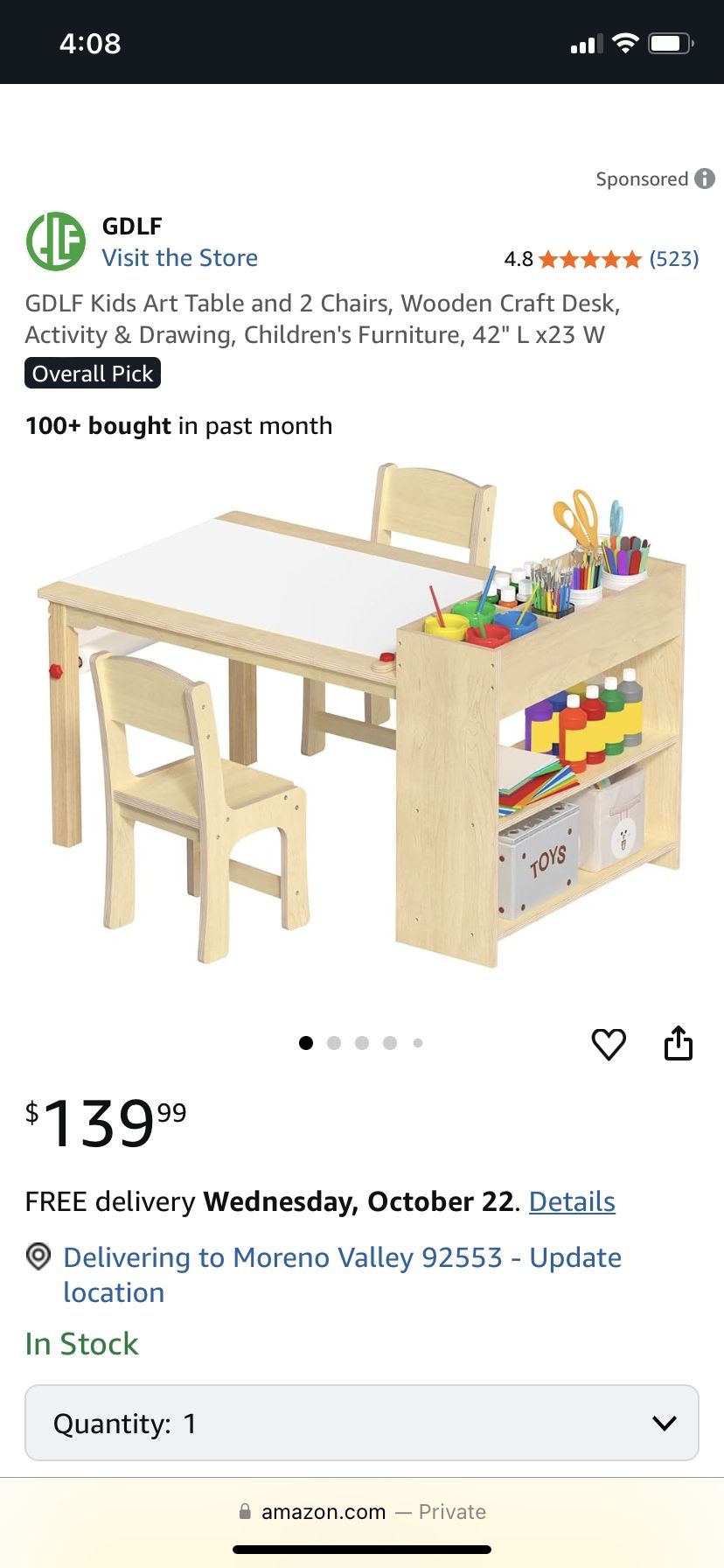 Kids Desk