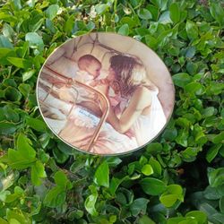 Beautiful Collector's Plate - Mother And Child Bond Heartland Collection Limited Edition . 