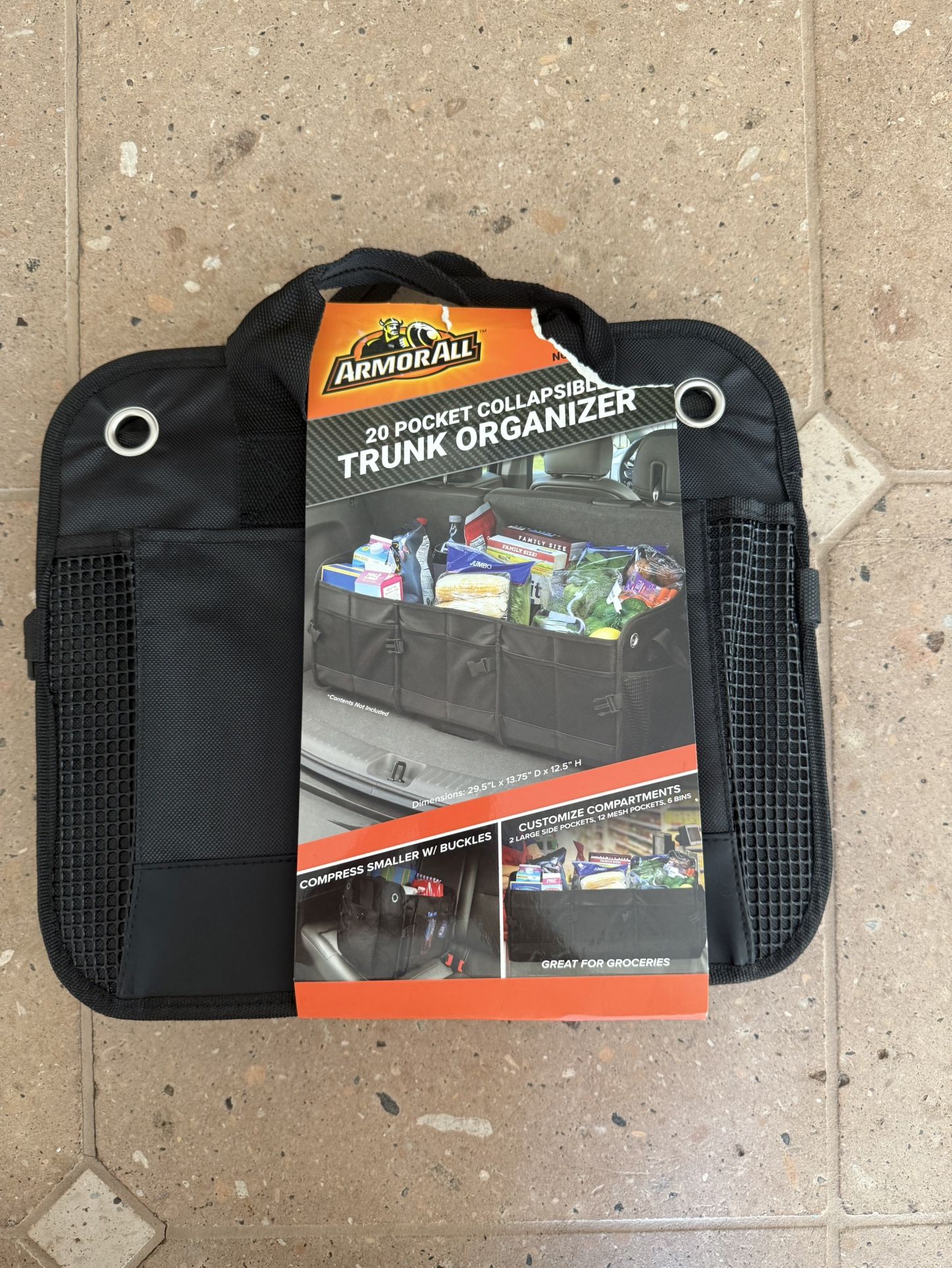 ArmorAll 20 Pocket Trunk Organizer