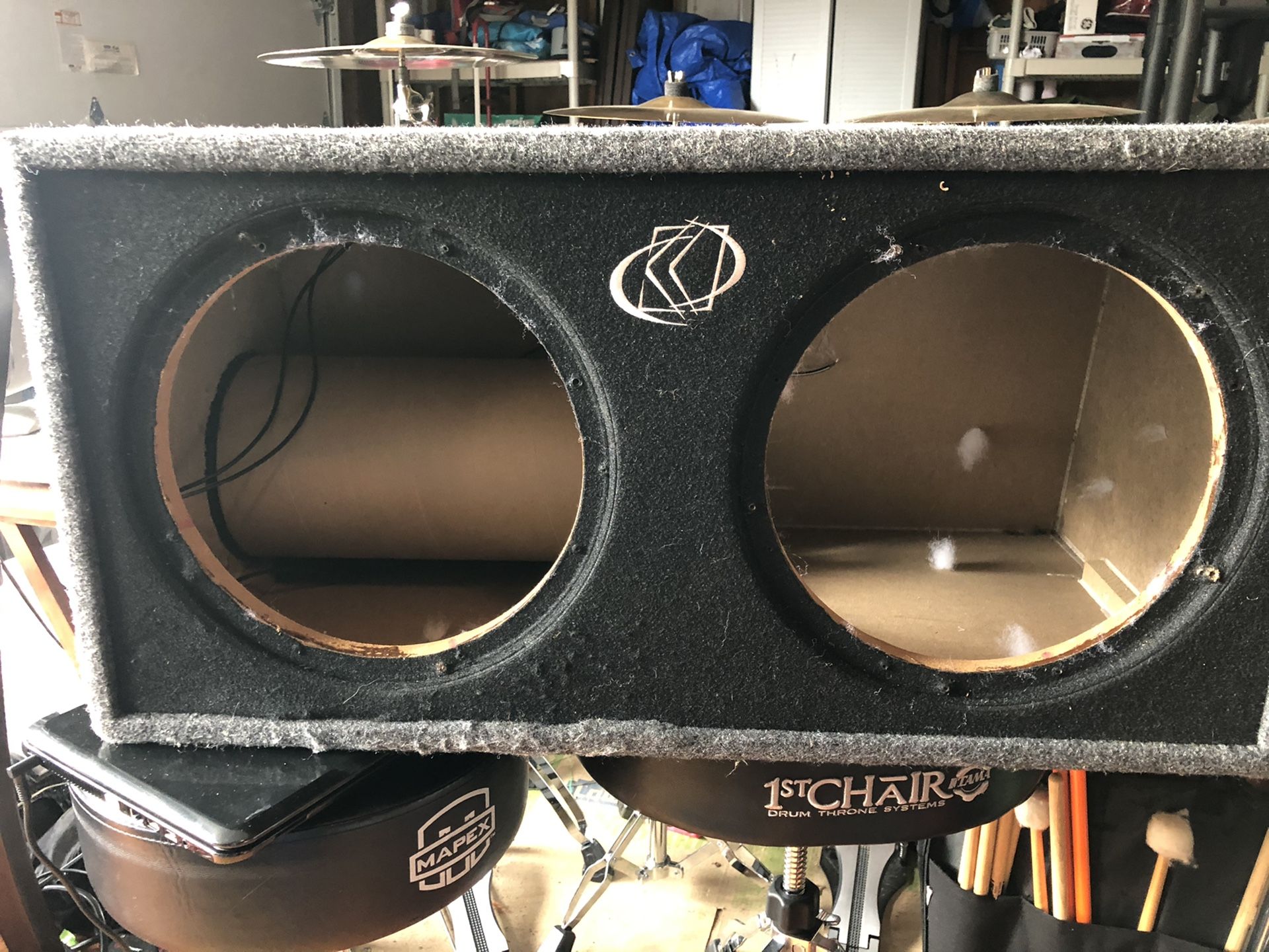 Dual 12' Kicker speaker box