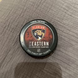Florida panthers Eastern conference championship puck