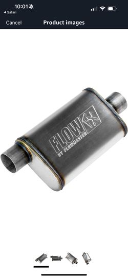 Flowmaster Fx Muffler Installed