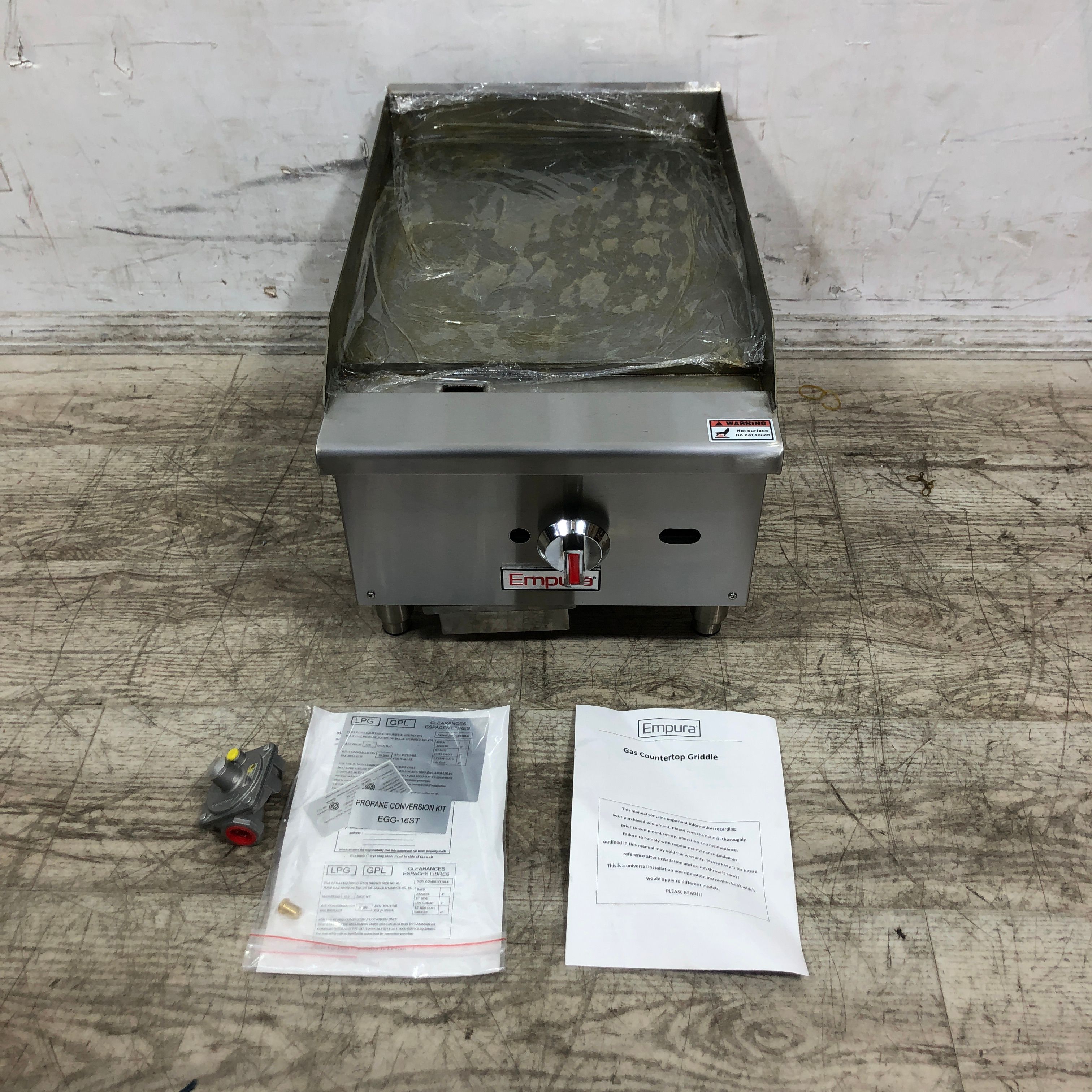 Empura 16" Commercial Countertop Gas Griddle