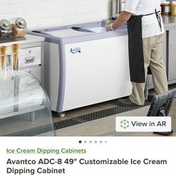 Ice Cream Dipping Cart 