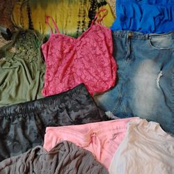 Women's 9 Piece Clothing Bundle Size 1x/ 2x
