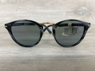 Persol 3108-S Typewriter Edition Sunglasses 49mm Black w/ Bronze Bridge (PO1021216)