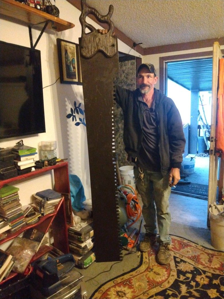 Largest Home Made Hand Saw