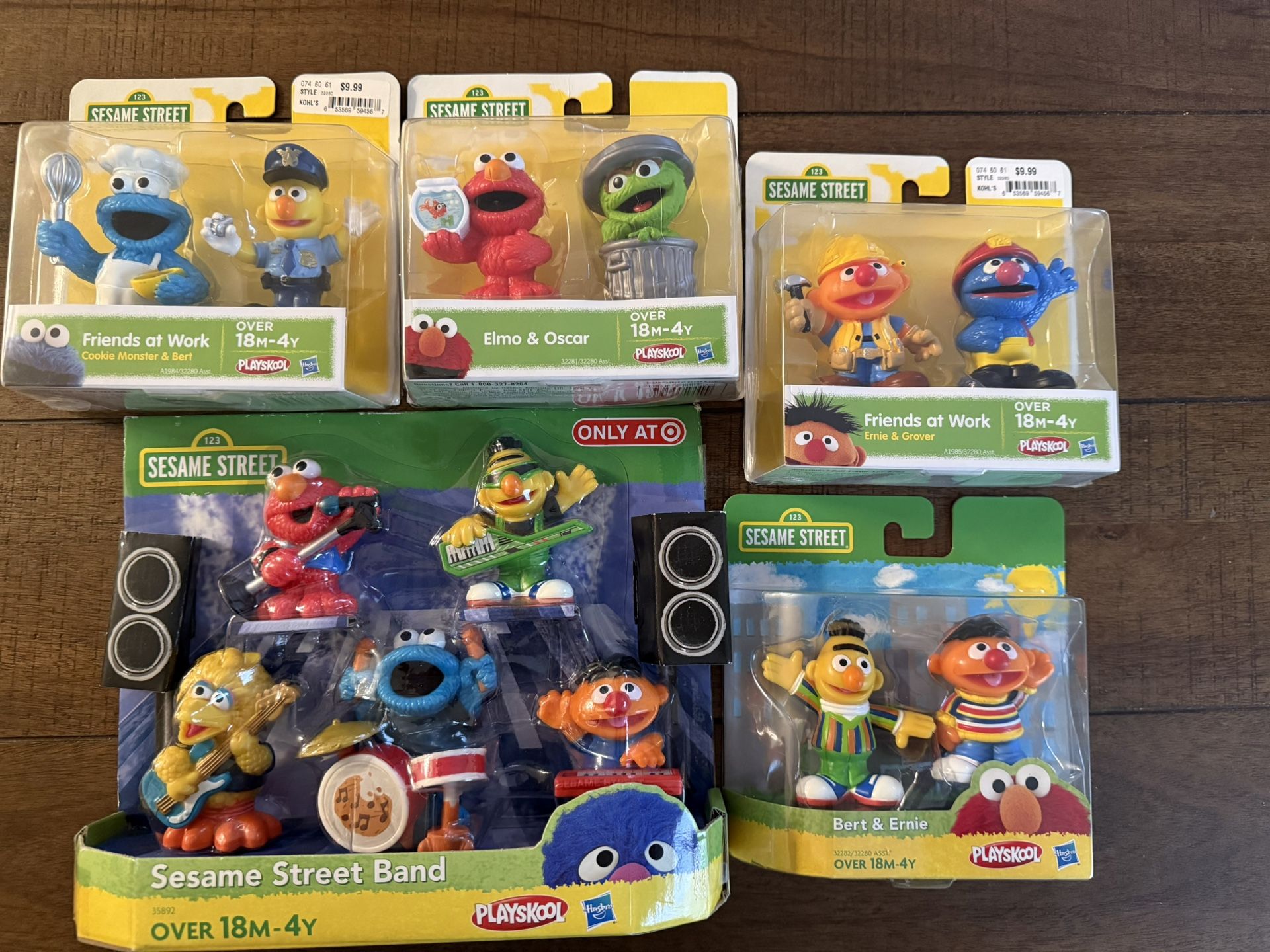 Sesame Street New Sets 