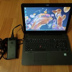 HP Zbook 15 Gen 3 Gaming Laptop Mobile Work Station Xenon 20GB RAM 256GB SSD