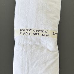 WHITE COTTON FABRIC 