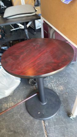 Cute round sturdy table