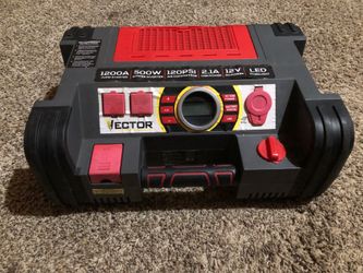 Vector 1200A jump starter