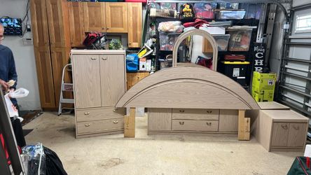 Dresser and nightstands