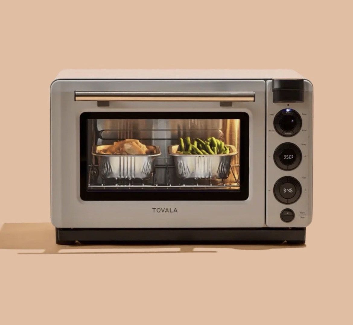 TOVALA Smart Oven -WiFi Countertop Convection Oven Air Fry Toast Bake -BRAND NEW