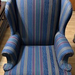 classic wingback chair