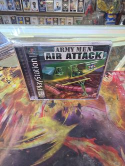 Army Men Air Attack PS1 PlayStation 1 CIB Complete Tested