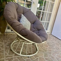 Iron Chair With Cushion Pick Up West Kendall