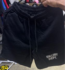 Gallery Dept. Black Sweat Shorts