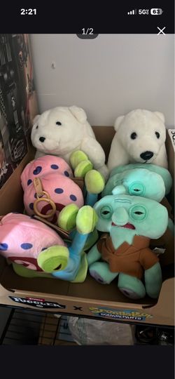 Spongebob x Fugglers keychains