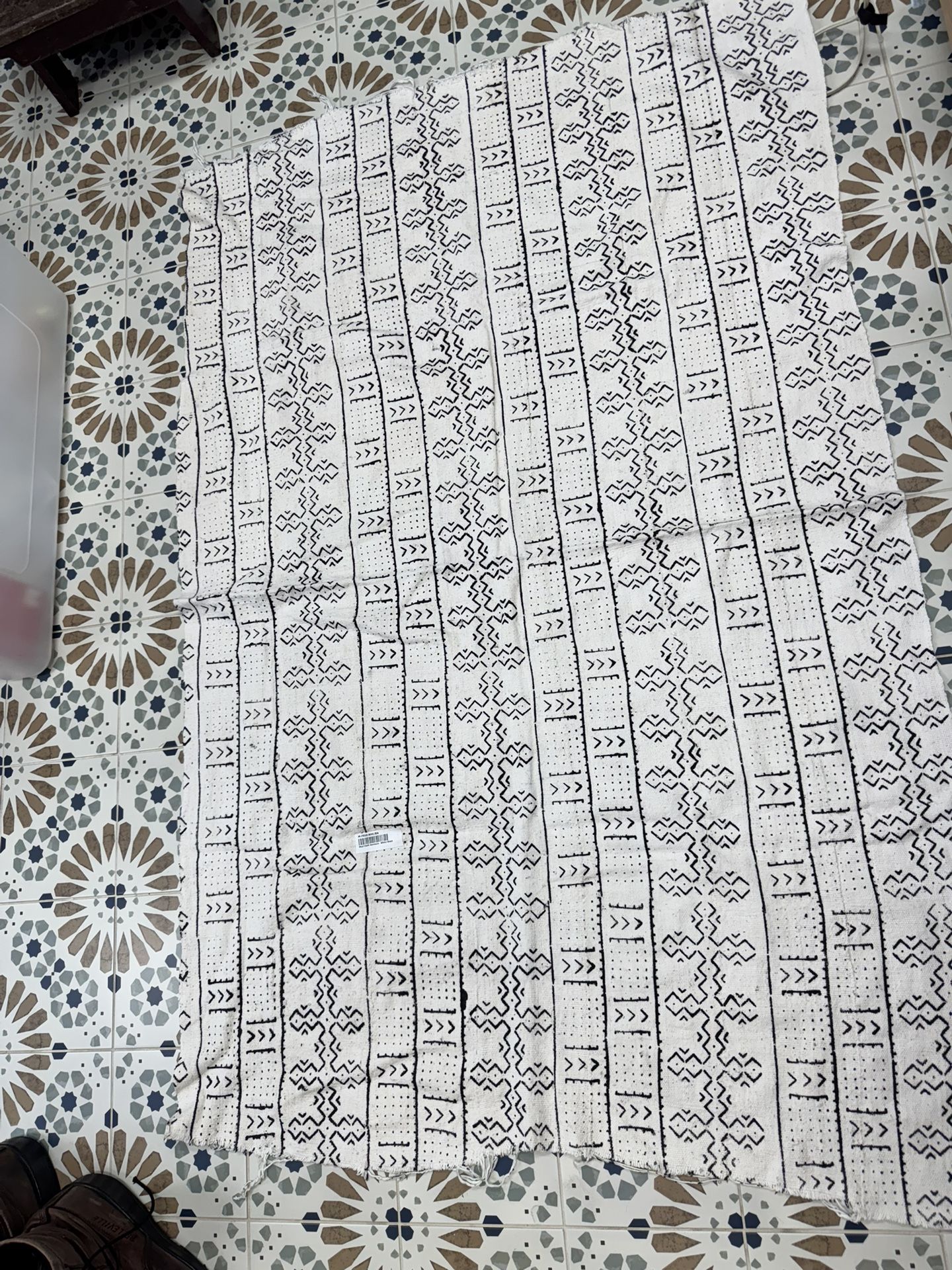 Mud Cloth Black And White