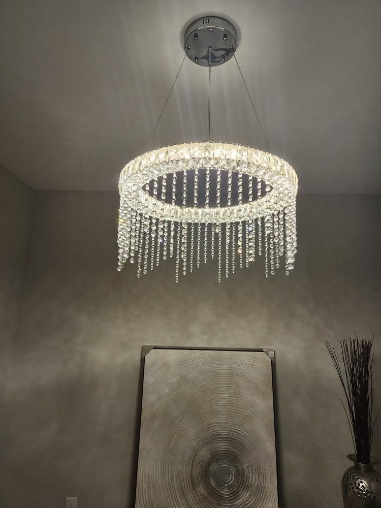 Elegant Crystal Chandelier 23.5inch $399